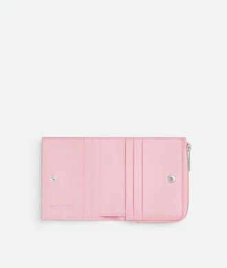 Cartera doble con estampado Intrecciato