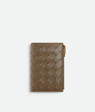 Cartera doble mediana Intrecciato