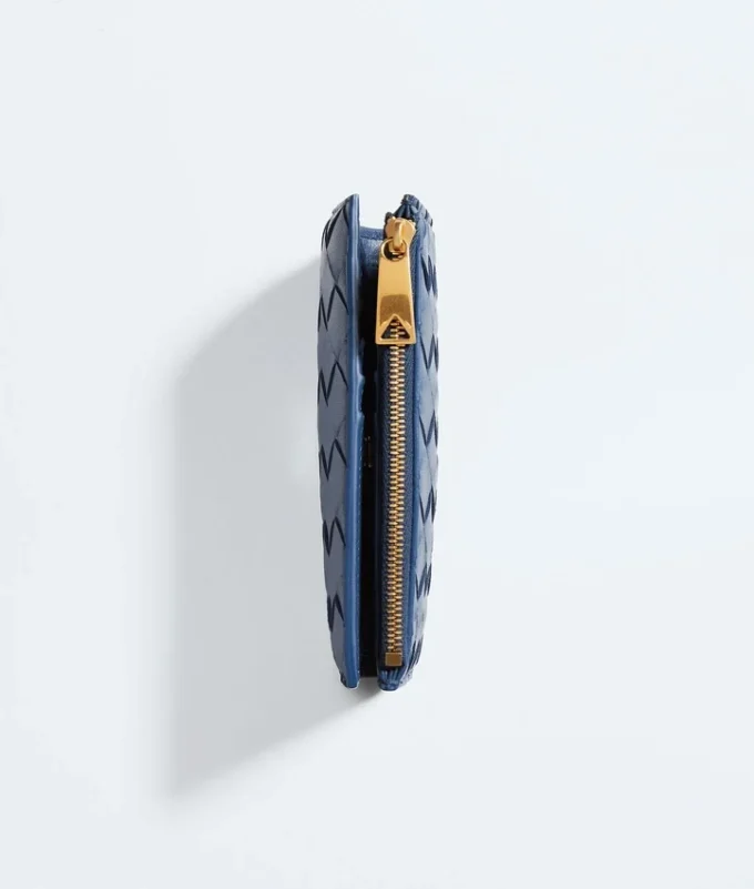 Cartera doble mediana Intrecciato