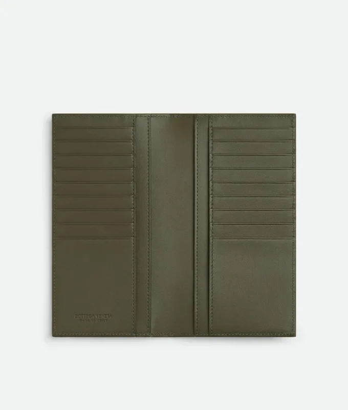 Cartera larga Intrecciata