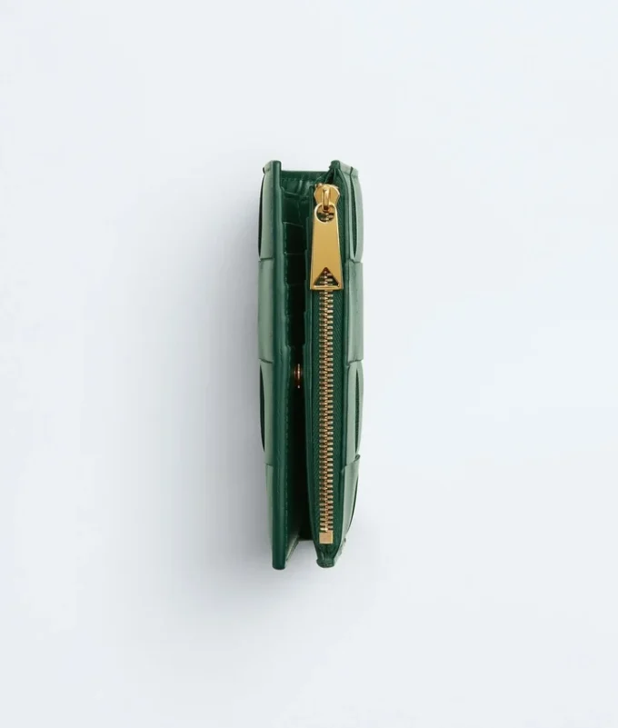 Cartera mediana con doble pliegue Cassette