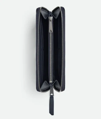 Cartera pequeña con cremallera Intrecciato