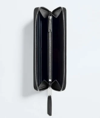 Cartera pequeña con cremallera Intrecciato