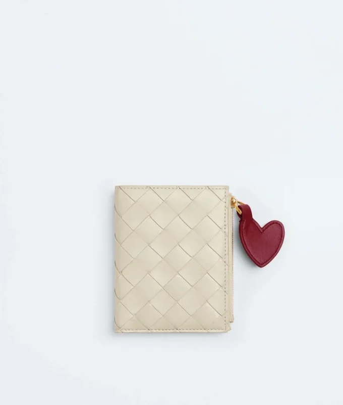 Cartera pequeña plegable Intrecciato