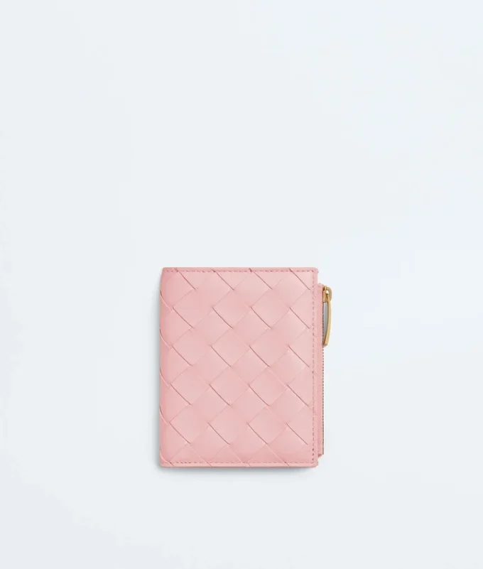 Cartera pequeña plegable Intrecciato