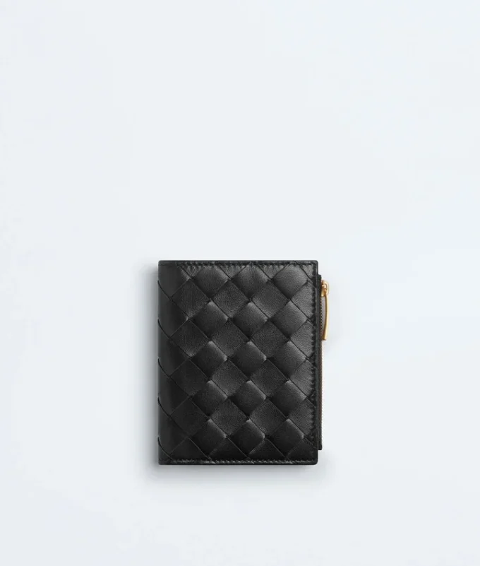 Cartera pequeña plegable Intrecciato
