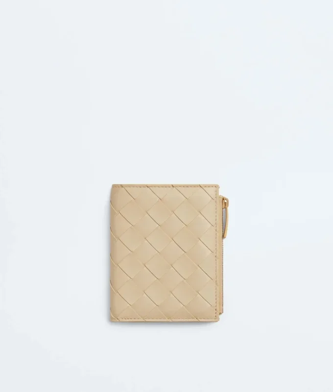 Cartera pequeña plegable Intrecciato