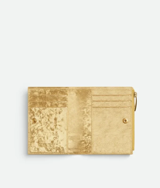 Cartera pequeña plegable Intrecciato