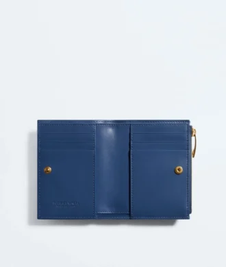 Cartera pequeña plegable Intrecciato