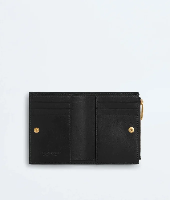 Cartera pequeña plegable Intrecciato