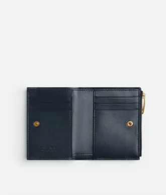 Cartera pequeña plegable Intrecciato