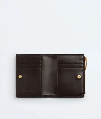 Cartera pequeña plegable Intrecciato