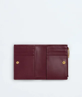 Cartera pequeña plegable Intrecciato