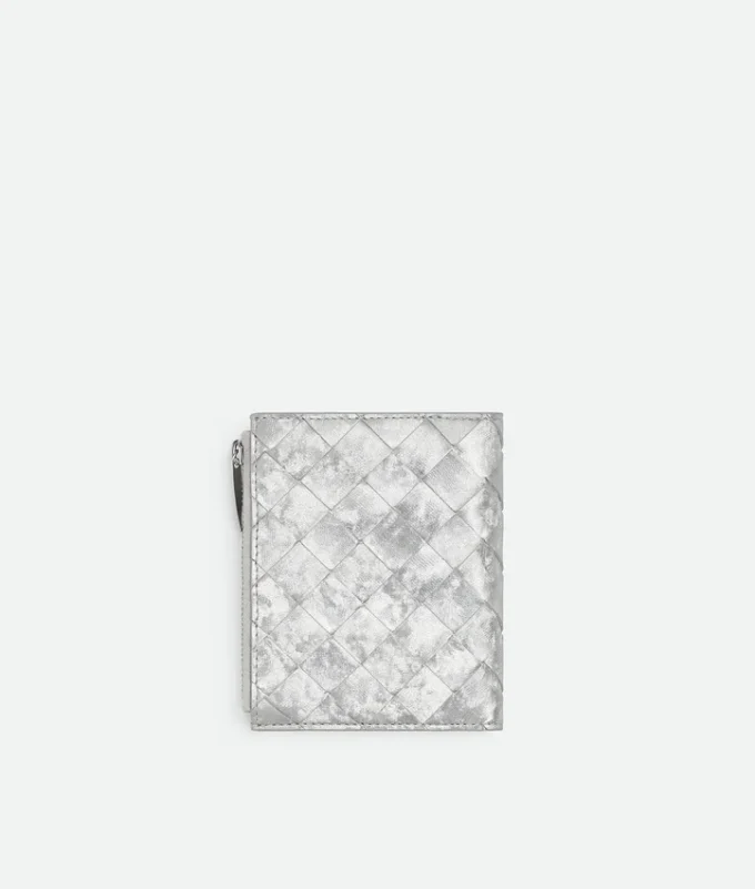 Cartera pequeña plegable Intrecciato
