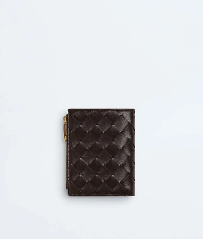 Cartera pequeña plegable Intrecciato
