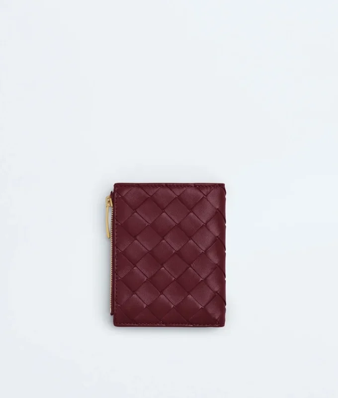 Cartera pequeña plegable Intrecciato