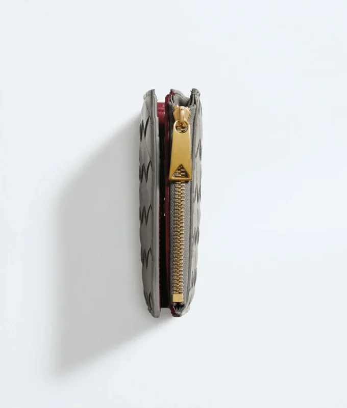 Cartera pequeña plegable Intrecciato