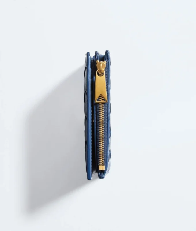 Cartera pequeña plegable Intrecciato