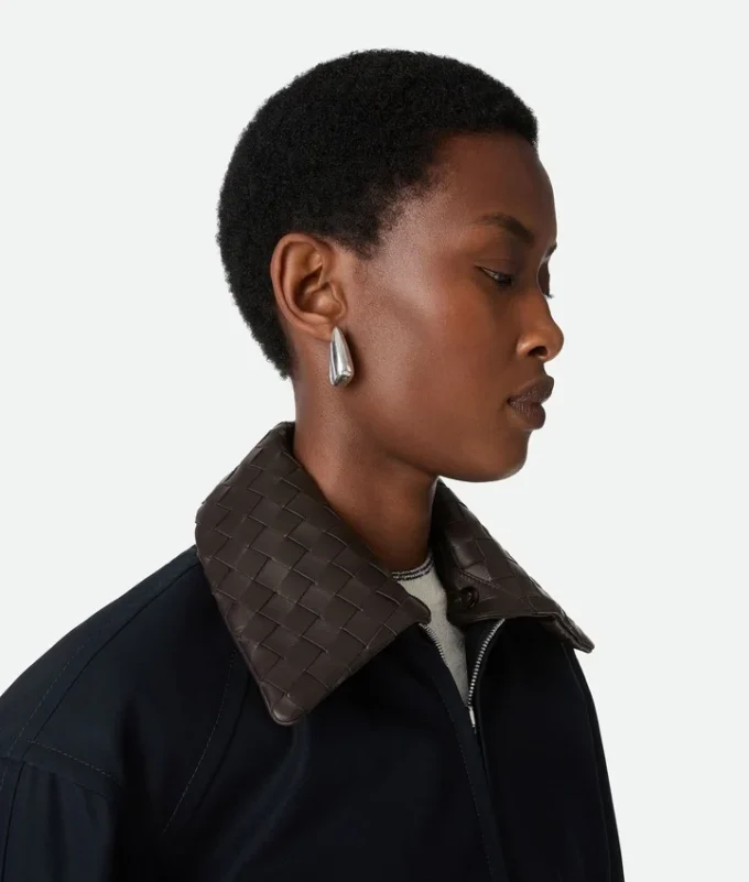 Cazadora de sarga de algodón