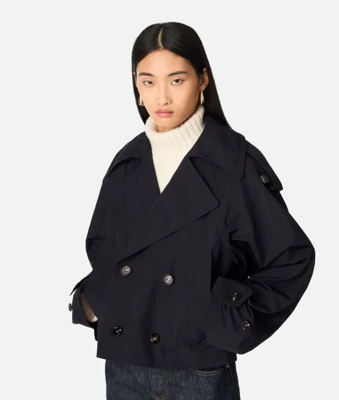 Cazadora técnica de algodón