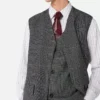 Chaleco de lana Príncipe de Gales