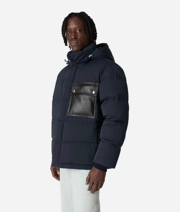 Chaqueta acolchada de algodón técnico