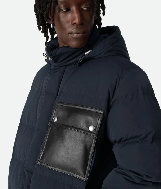 Chaqueta acolchada de algodón técnico