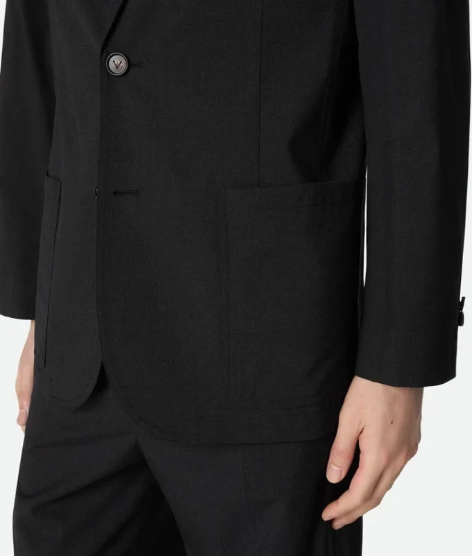 Chaqueta de lana fina