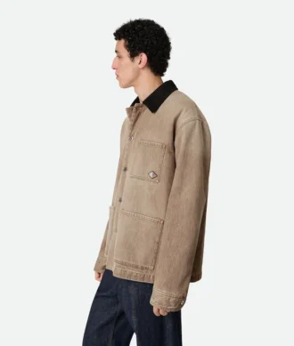 Chaqueta vaquera marrón