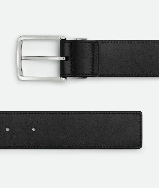 Cinturón con hebilla Loop Intrecciato