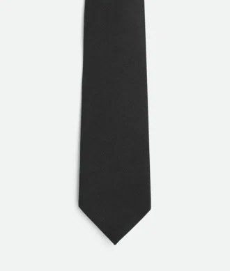 Corbata de sarga de seda