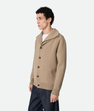 Cárdigan compacto de lana