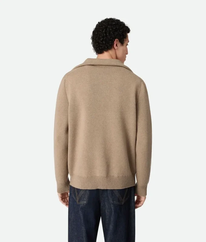 Cárdigan compacto de lana