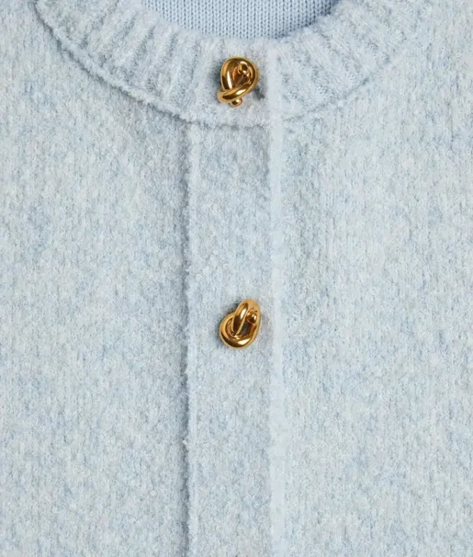 Cárdigan de lana bouclé