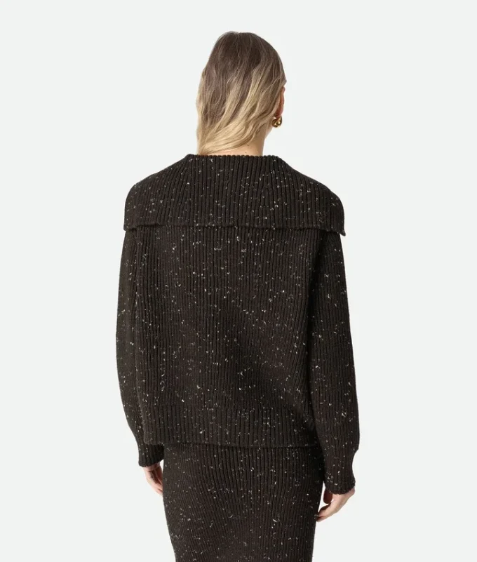 Cárdigan de punto inglés de lana