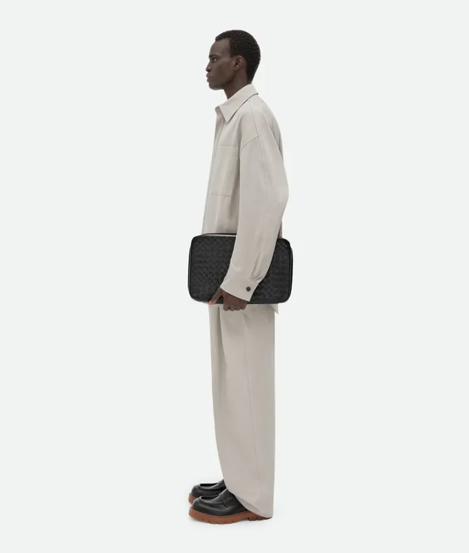 Cubo de viaje pequeño Intrecciato