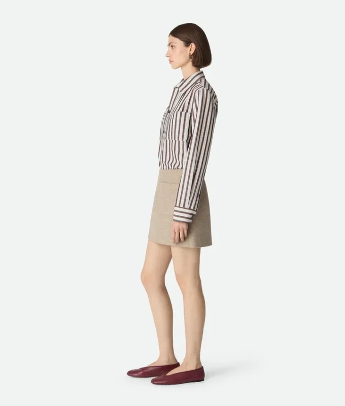 Falda de lana y cachemira