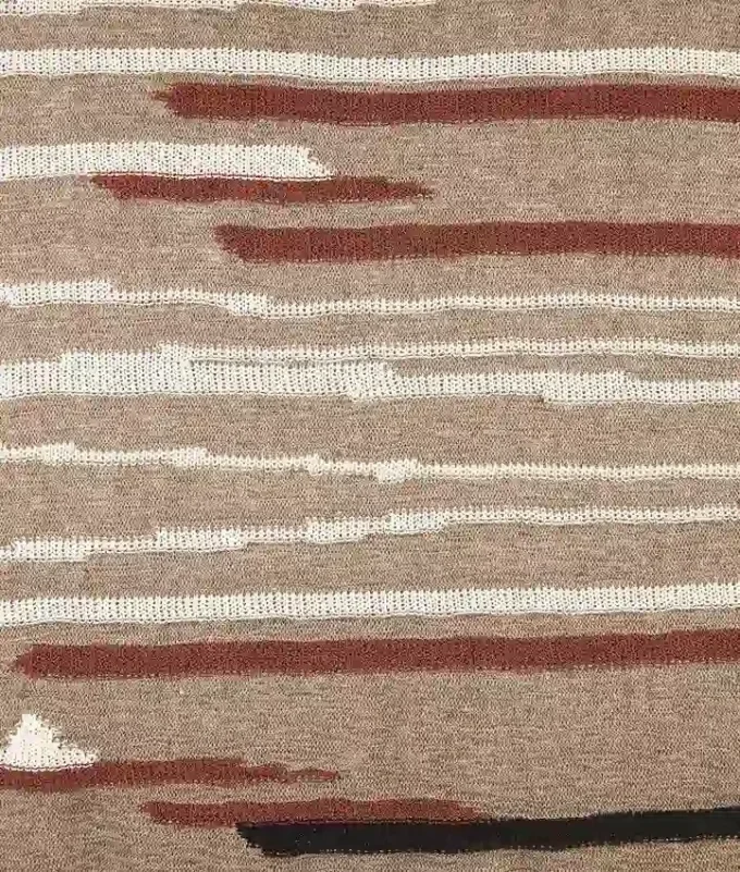 Falda de lino y algodón