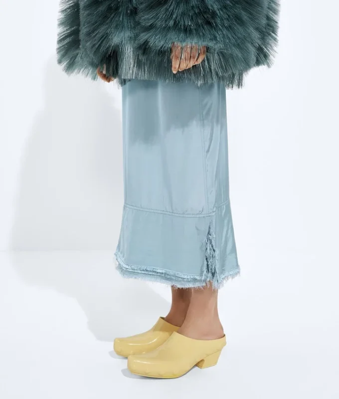 Falda de paracaídas lavada