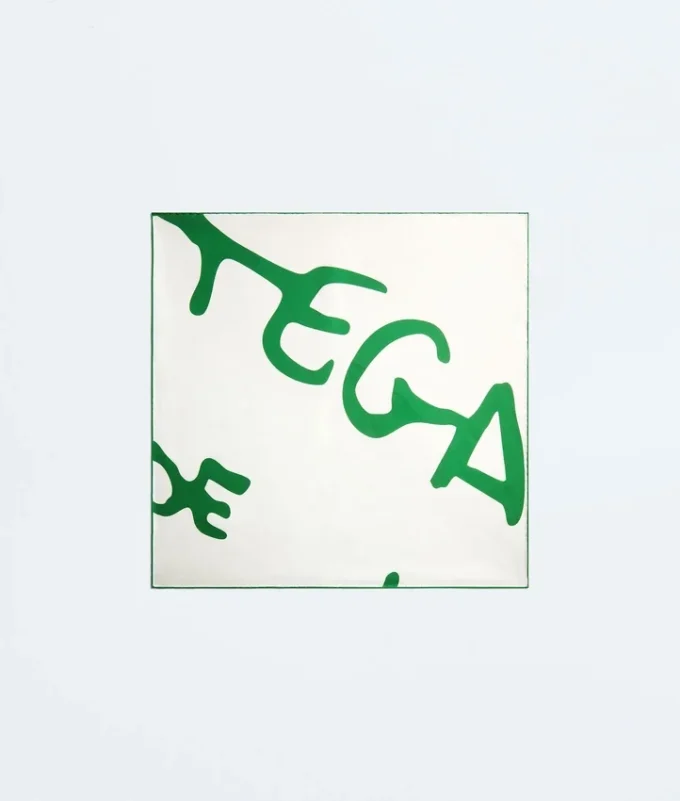 Fular de sarga de seda