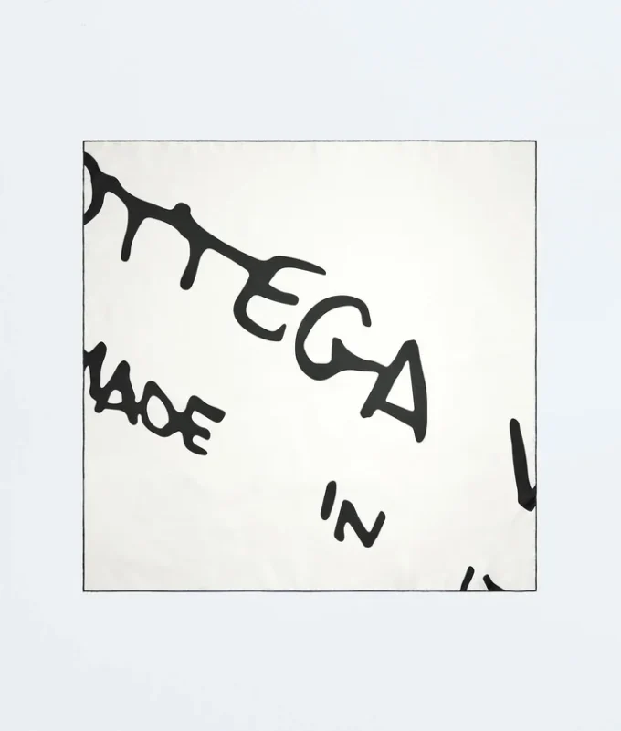 Fular de sarga de seda