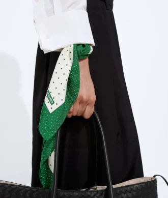 Fular de sarga de seda