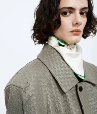 Fular de sarga de seda