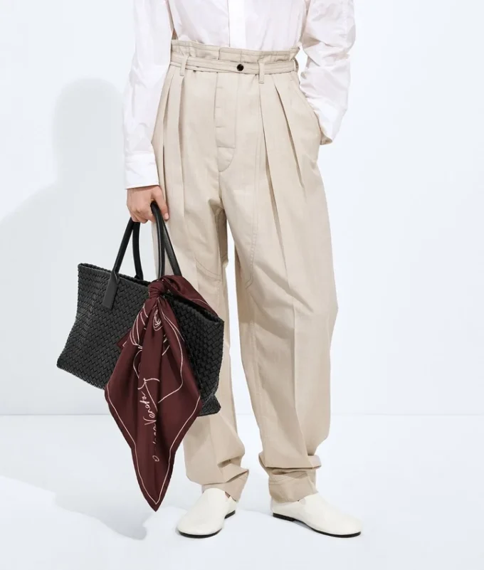 Fular de sarga de seda