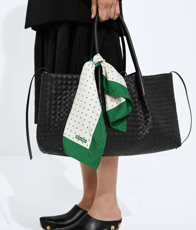 Fular de sarga de seda