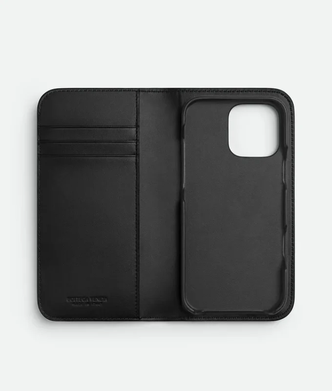 Funda Intrecciato para iPhone 16 Pro Foglio