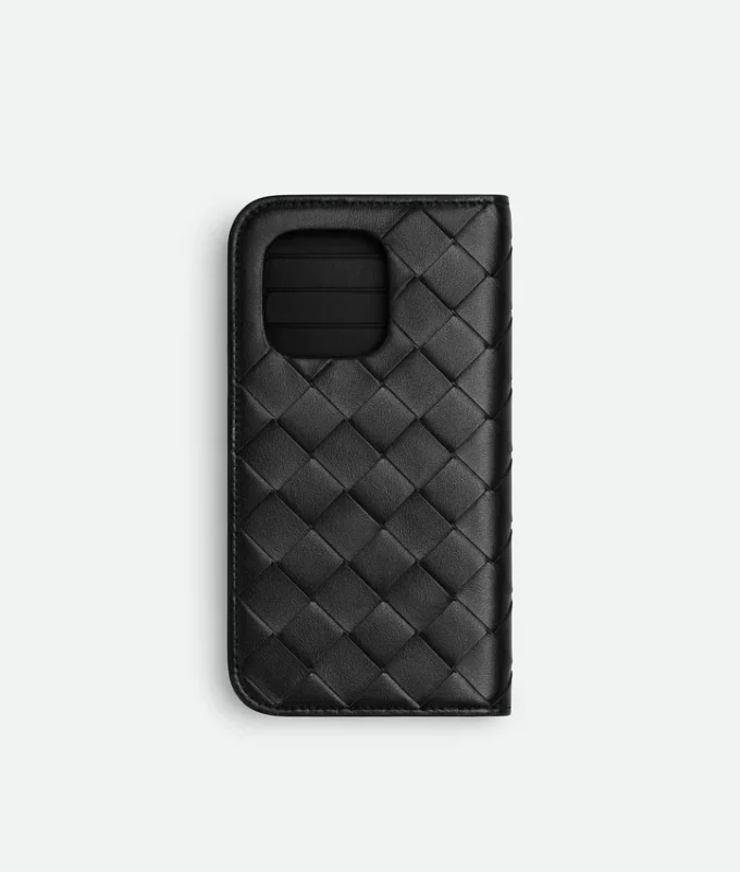 Funda Intrecciato para iPhone 16 Pro Foglio