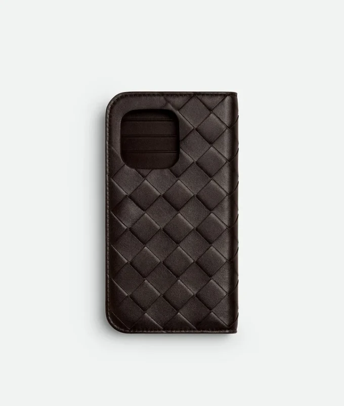 Funda Intrecciato para iPhone 16 Pro Foglio