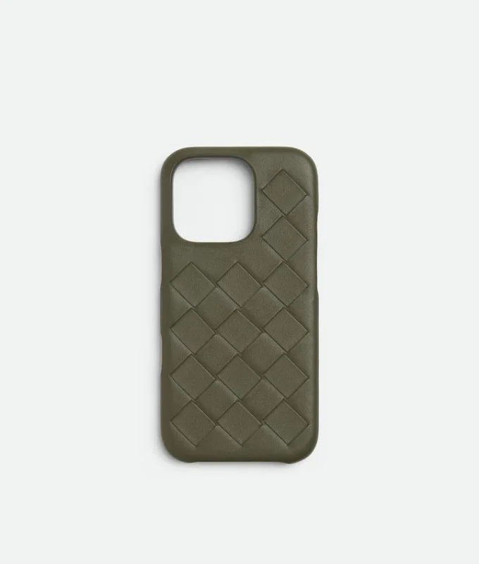 Funda para iPhone 16 Pro en Intrecciato
