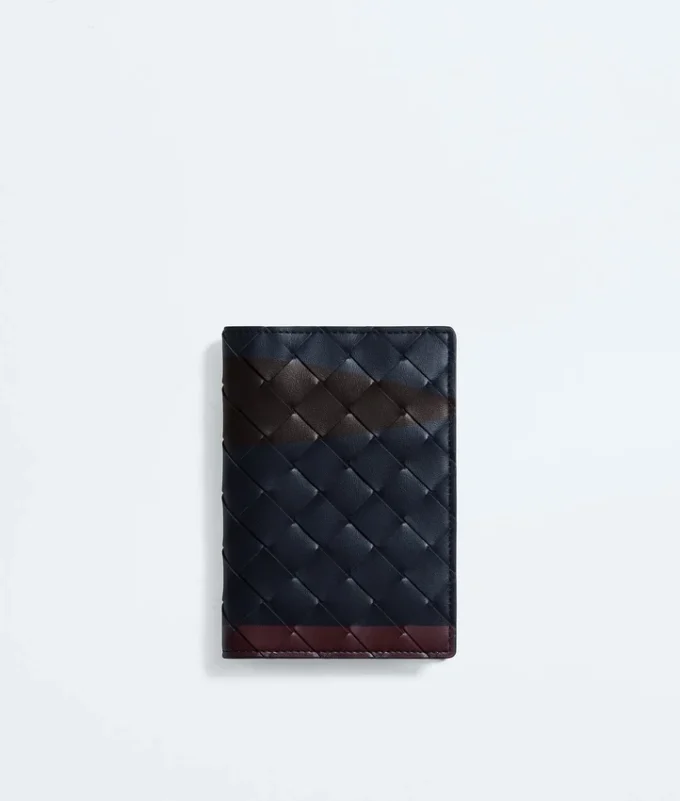 Funda para pasaporte Intrecciato